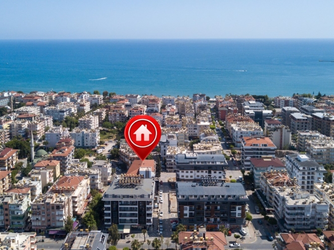 City apartments in Alanya available for citizenship.