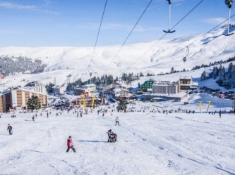 Skigebiet in der Türkei