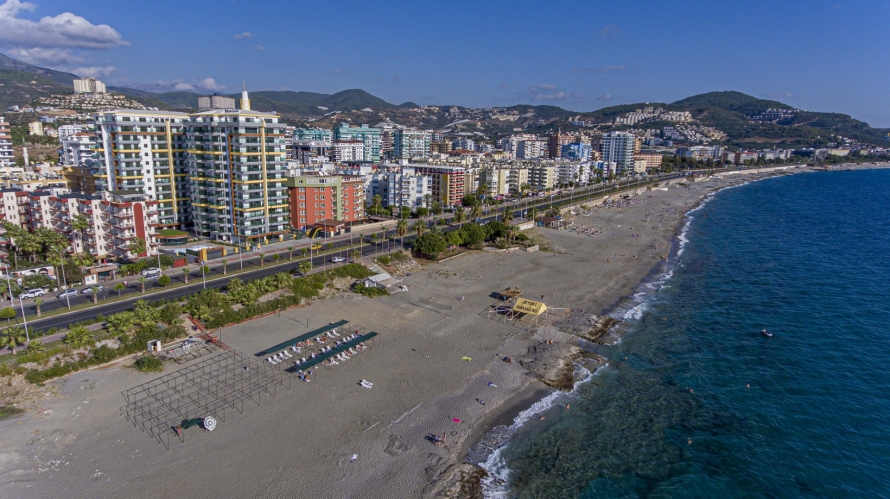 Luxury apartments in Alanya, first see line