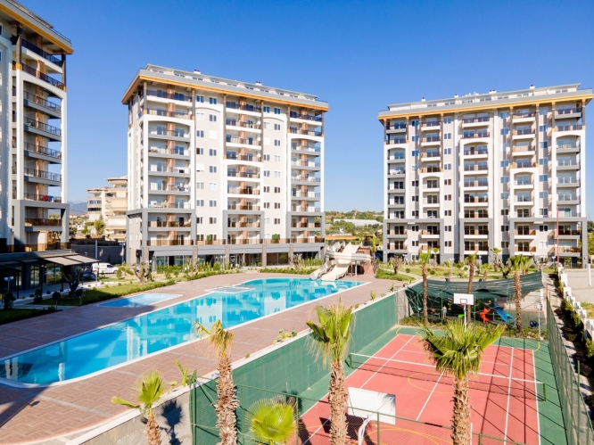 Apartments in Alanya for sale, Emerald Paradise Avsallar